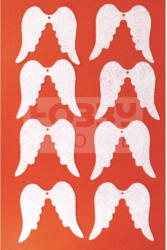 Pentacolor Kft Filcfigura - Angyalszárny (8 db/cs, átm. kb. : 6 cm) 23274
