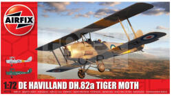 Airfix deHavilland Tiger Moth repülőgép makett 1: 72 (A02106)