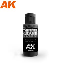 AK Interactive AK-Interactive THINNER SUPER CHROME - Hígító és tisztító AK Super Chrome festékhez AK9199