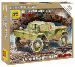 Zvezda British Armored Car Daimler Mk-1 makett 1: 100 (6229Z)