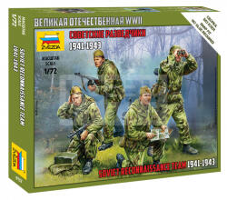 Zvezda Soviet Reconnaissance Team makett 1: 72 (6137)