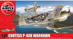 Airfix Curtiss P-40B Warhawk repülőgép makett 1: 72 (A01003B)