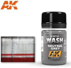 AK Interactive AK-Interactive NEUTRAL GREY WASH 35 ml AK677