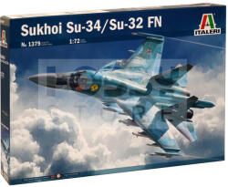 Italeri SUKHOI SU-34/SU-32 FN 1: 72 repülőgép makett 1379IT