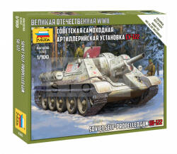 Zvezda Soviet Self Propelled Gun SU-122 makett 1: 100 (6281Z)