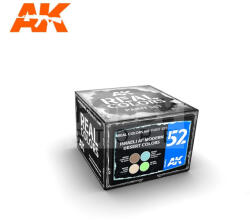 AK Interactive - REAL COLORS ISRAELI AF MODERN DESERT COLORS - festékszett RCS052