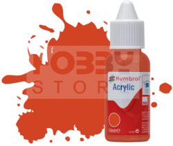 Humbrol No 132 Red - Satin - 14ml akrilfesték DB0132