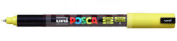 uni PC-1MR SÁRGA színű tűhegyű dekormarker-filctoll 0.7 mm - 41960U
