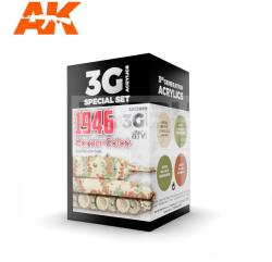 AK Interactive 1946 PANZER COLORS festékszett AK11669