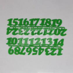 Pentacolor Kft Filc számok Advent (1-24) Zöld 29221