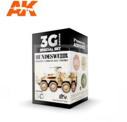 AK Interactive BUNDESWEHR DESERT CAMOUFLAGE COLORS festékszett AK11666