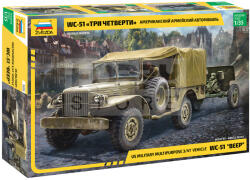 Zvezda Dodge WC-51 "Beep" makett 1: 35 (3656Z)