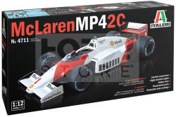Italeri McLaren MP4/2C Prost-Rosberg 1: 24 autó makett 4711IT
