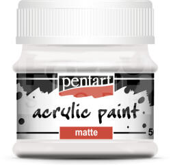 Pentart Pentart Matt akrilfesték törtfehér 50 ml P4603