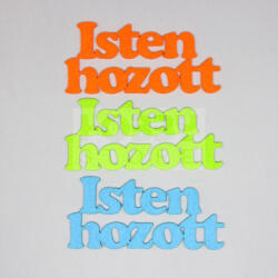 Pentacolor Kft Filc felirat Isten hozott kb. 11 cm (3 db/cs), vegyes színben 28908