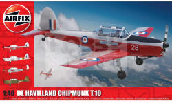Airfix de Havilland Chipmunk T. 10 repülőgép makett 1: 48 (A04105)