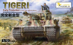 Vespid Models Tiger I Early Production (Lucky Tiger special edition) makett 1: 72 (VS720018)