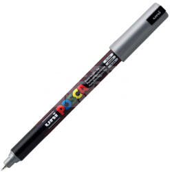 uni PC-1MR EZÜST színű tűhegyű dekormarker-filctoll 0.7 mm - 41959U