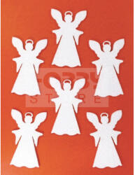 Pentacolor Kft Filcfigura - Angyal glóriás (6 db/cs, átm. kb. : 6 cm) 23266