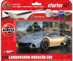 Airfix - Starter Set - Lamborghini Huracán EVO auto makett 1: 43 (A55007)