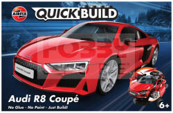 Airfix - QUICKBUILD Audi R8 Coupe autó makett (J6049)