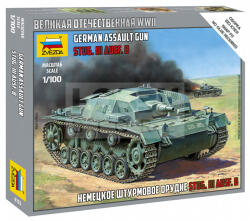 Zvezda Sturmgeschütz III Ausf. B makett 1: 100 (6155Z)