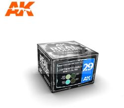 AK Interactive - REAL COLORS LUFTWAFFE EARLY WW2 COLORS - festékszett RCS029