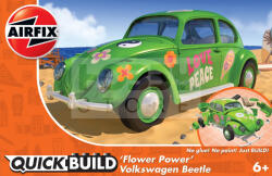 Airfix - QUICKBUILD VW Beetle 'Flower Power' autó makett (J6031)
