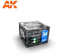 AK Interactive - REAL COLORS LUFTWAFFE LATE WW2 COLORS - festékszett RCS034