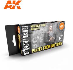 AK Interactive PANZER CREW UNIFORMS festékszett AK11622