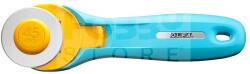 OLFA 45 mm-es körpengével szerelt hobby-textilkés RTY-2C-BLUE