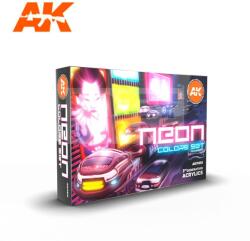 AK Interactive NEON COLORS SET festék szett AK11610