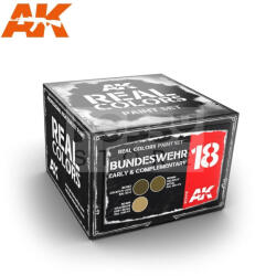 AK Interactive - REAL COLORS BUNDESWEHR EARLY & COMPLEMENTARY SET - festékszett RCS018