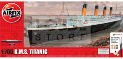 Airfix - Starter Set - RMS Titanic hajó makett 1: 700 (A50164A)