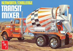 AMT KENWORTH -CHALLENGE TRANSIT CEMENT MIXER 1: 25 autó makett AMT1215