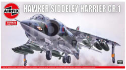 Airfix Hawker Siddeley Harrier GR. 1 repülőgép makett 1: 24 (A18001V)