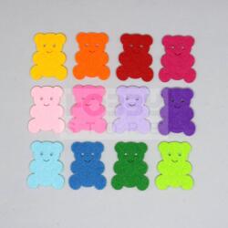 Pentacolor Kft Filcfigura - maci mini, 12 színben 38082