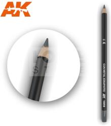 AK Interactive AK-Interactive Weathering Pencil - GUN METAL (GRAPHITE) - Grafit színű akvarell ceruza - AK10018