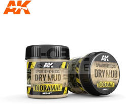 AK Interactive AK-Interactive SPLATTER EFFECTS DRY MUD (Száraz sár effekt) 100 ml AK8027