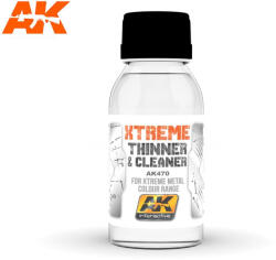 AK Interactive AK-Interactive XTREME CLEANER & THINNER tisztító-hígító folyadék 100 ml AK470