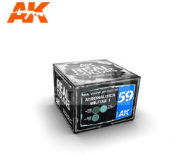 AK Interactive - REAL COLORS AERONÁUTICA MILITAR I - festékszett RCS059
