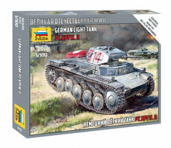 Zvezda German Panzer II makett 1: 100 (6102Z)