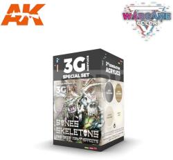 AK Interactive WARGAME COLOR SET-BONES AND SKELETONS festék szett AK1069