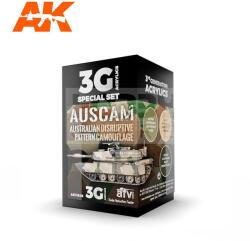 AK Interactive AUSCAM COLORS 1942-43 festékszett AK11649