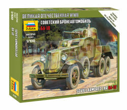 Zvezda Soviet Armored Car BA-10 makett 1: 100 (6149Z)