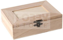 Pentacolor Kft Fadoboz, 4 rekeszes, belül tükrös 14 x 10 x 3, 5 cm - 25334