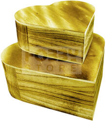 Pentacolor Kft Doboz szett, 2 db-os szív alakú 22x19x8cm - 14318