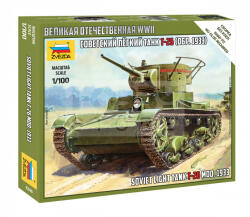 Zvezda T-26 mod. 1933 makett 1: 100 (6246Z)