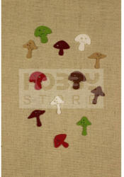 Pentacolor Kft Filcfigura - Mini gomba, vegyes (12 db/cs) 27462