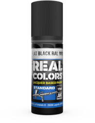 AK Interactive AK-Interactive Real Color - makett festék - Flat Black RAL 9005 RC804